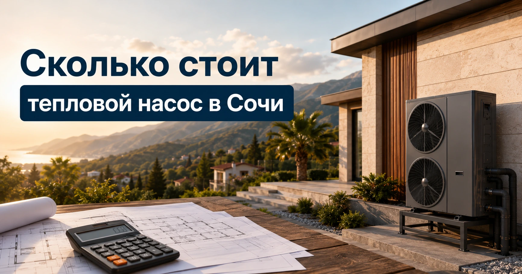 Сколько стоит тепловой насос для дома в Сочи в 2026 году